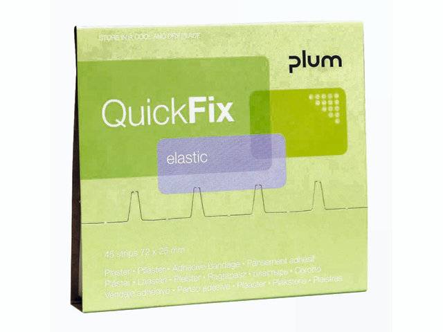 Plum Quick Fix plaster refillelastic 45stk