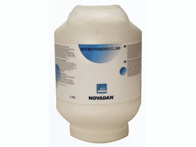 Novadan Maskinopvask med klor Bistro Powder CL 349 3kg