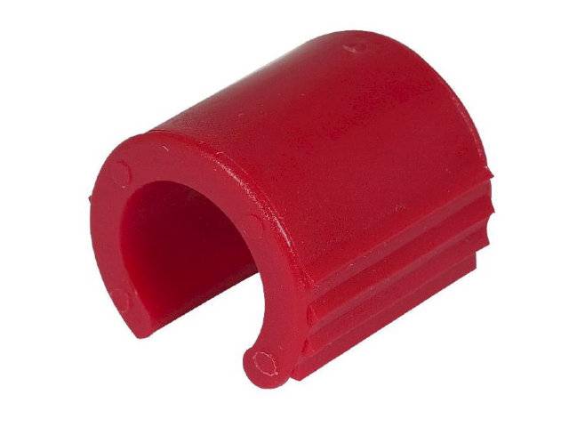 Sækkeholder clips til affaldsstativ rød