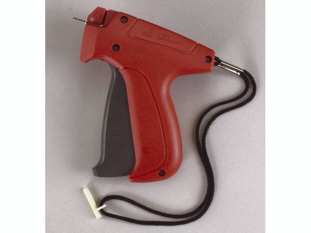 Swiftach tekstilpistol med pistolgreb fine nål rød 10312-0