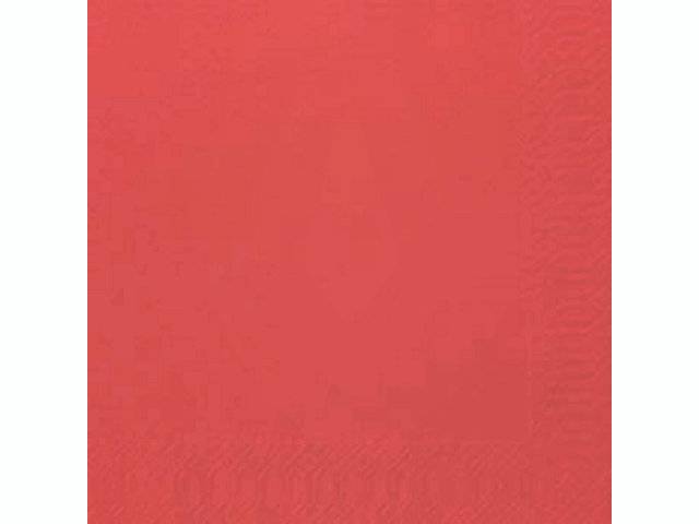 Duni servietter 2-lags 24x24cm rød