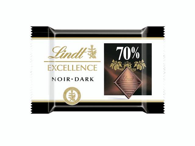 Lindt Excellence mørk chokolade 5,5g