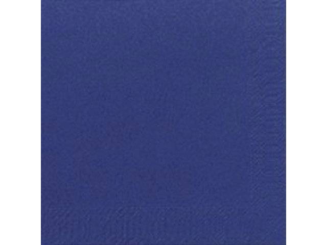 Duni servietter 3-lags 24x24cm mørkeblå