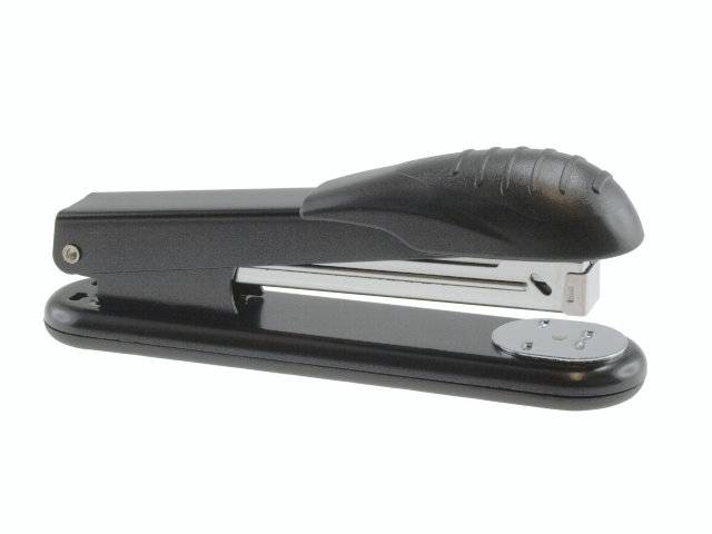 Office hæftemaskine 16cm til klammer 24-26/6 sort, 20 ark