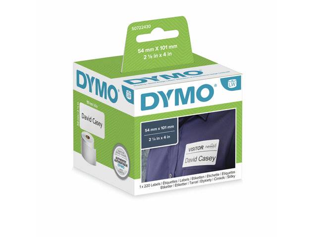 Dymo 99014 shippingetiketter 54x101mm S0722430 hvid