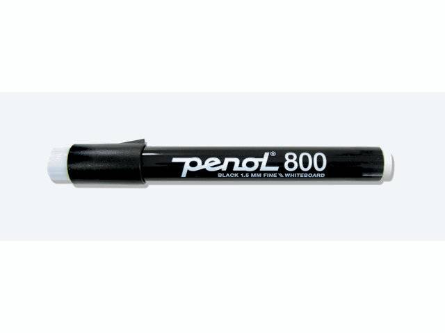 Penol 800 whiteboardmarker 1,5mm rund spids sort
