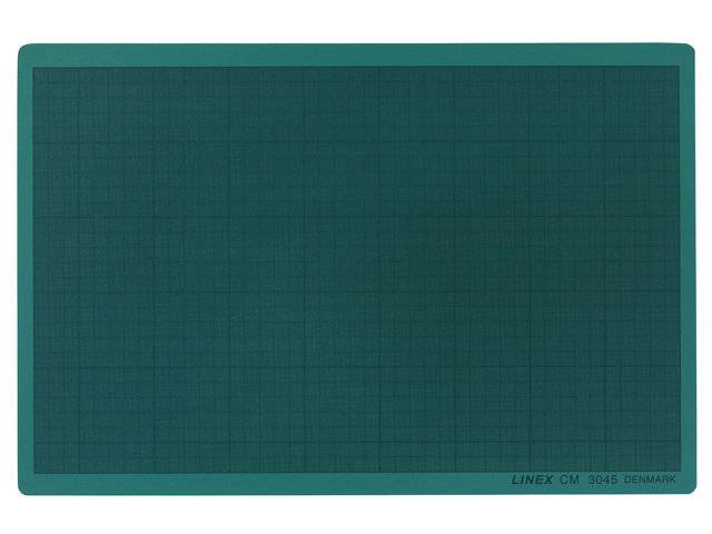 Linex CM3045 3mm skæreplade A3 300x450mm grøn