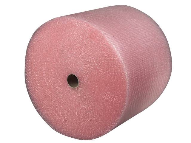 Boblefolie antistatisk 50cmx150meterx1mm pink