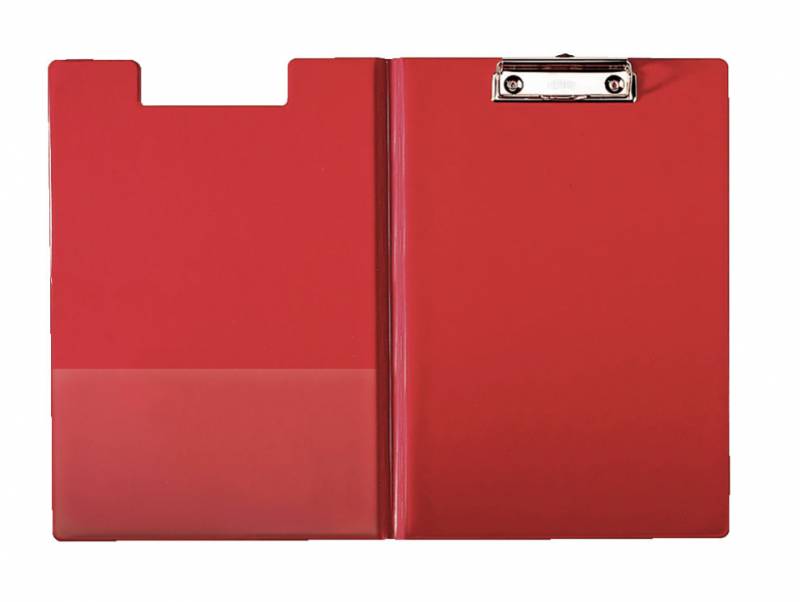Esselte clipboard med forside PP A4 rød