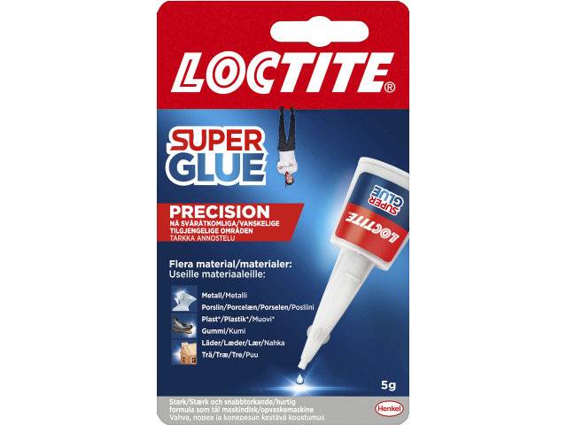 Loctite Super Glue Precision sekundlim 5g tube