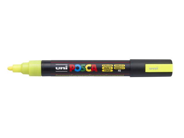 Posca PC-5M marker 1,8-2,5mm neon gul