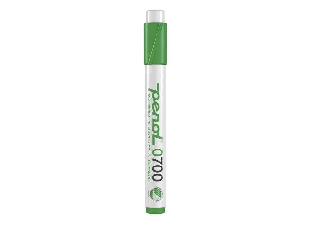 Penol marker 0700 1,5mm rund spids permanent grøn