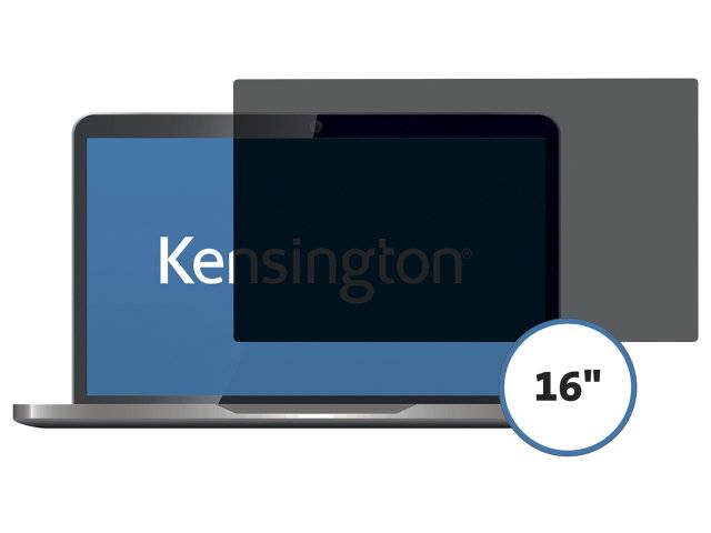 Kensington 16" wide 16:9 skærmfilter 2-vejs aftagelig