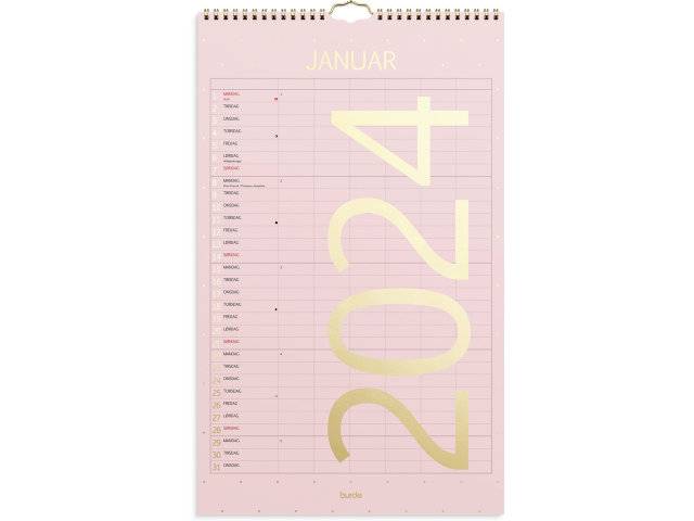 Mayland 2024 Familiekalender Color 6 kol. 25x41cm 24066130