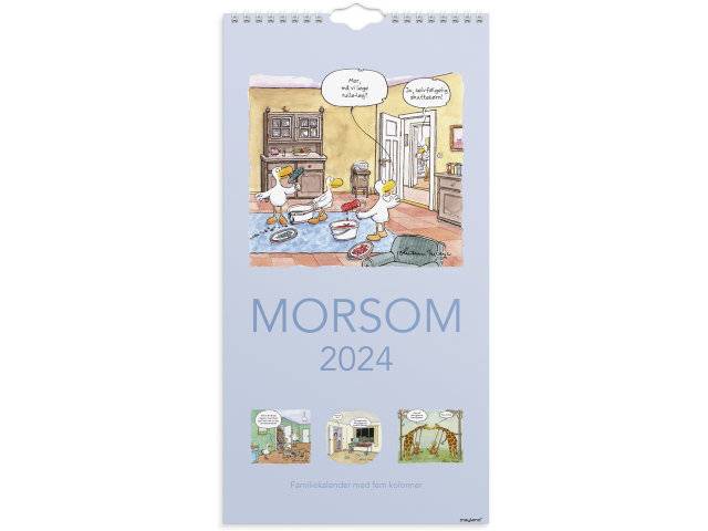 Mayland 2024 Familiekalender Morsom 22x43cm 24066140