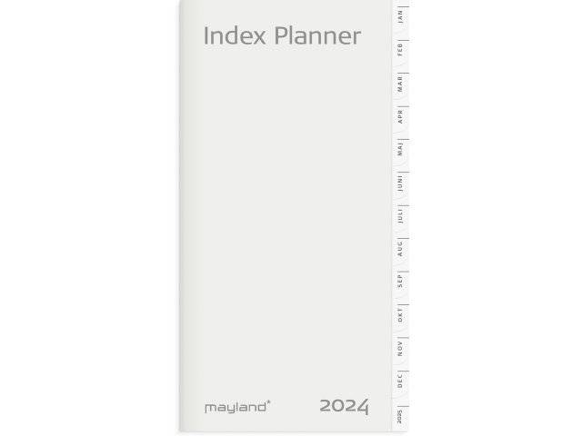 Mayland 2024 Index Planner REFILL måned 8,8x16,6cm 24095200