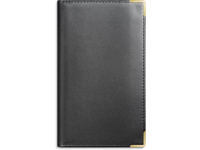 Mayland 2024 Index Planner 8,8x16,6cm i sort skind 24092100