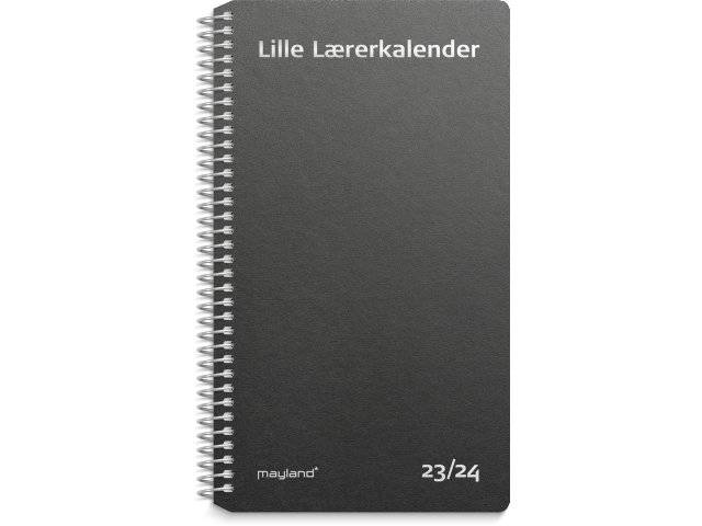 Mayland 2023/24 Lærerkalender 9,5x16,8cm 24814000 sort