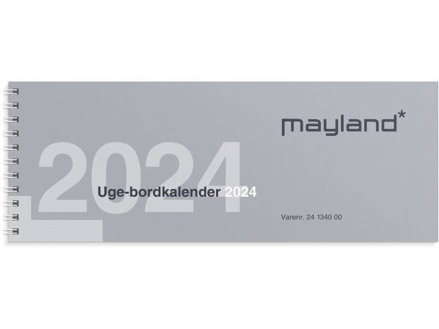 Mayland 2024 Bordkalender uge uden stativ 24134000