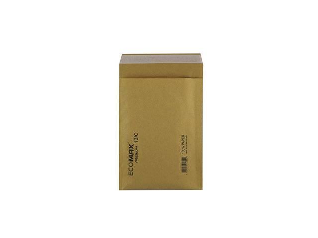 Ecomax 100% papir boblekonvolutter 170x225mm No. 13/C FSC brun