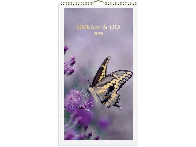 Mayland 2025 vægkalender Dream&Do 25x45cm 25066530 