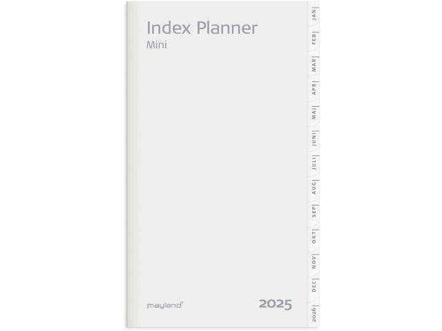 Mayland 2025 Index Planner Mini REFILL 7,6x13,2cm 25071500