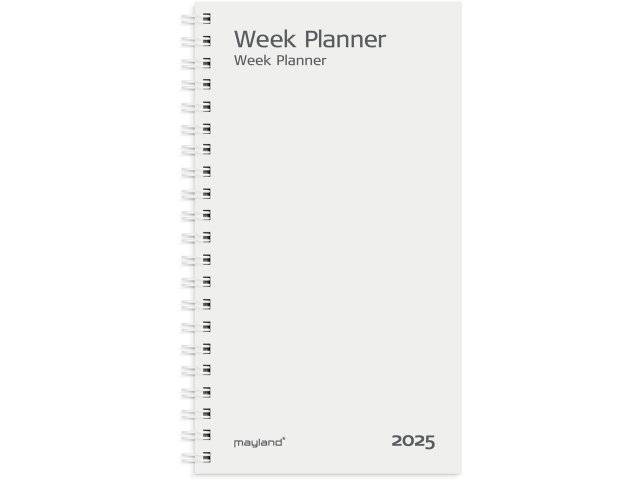 Mayland 2025 Week Planner REFILL 9,5x16,8cm højformat 25088500