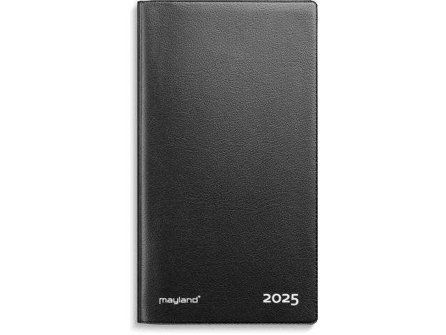 Mayland 2025 Index Planner 8,8x16,6cm vinyl sort 25090000