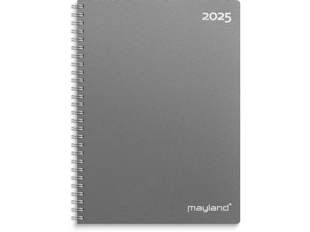 Mayland 2025 ugekalender A5 PP 15x21cm grå 25200000