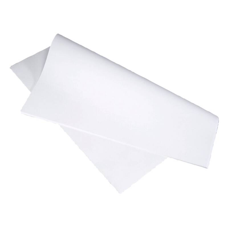 Stikdug af glat papir 70x70cm 90g hvid, 500 stk