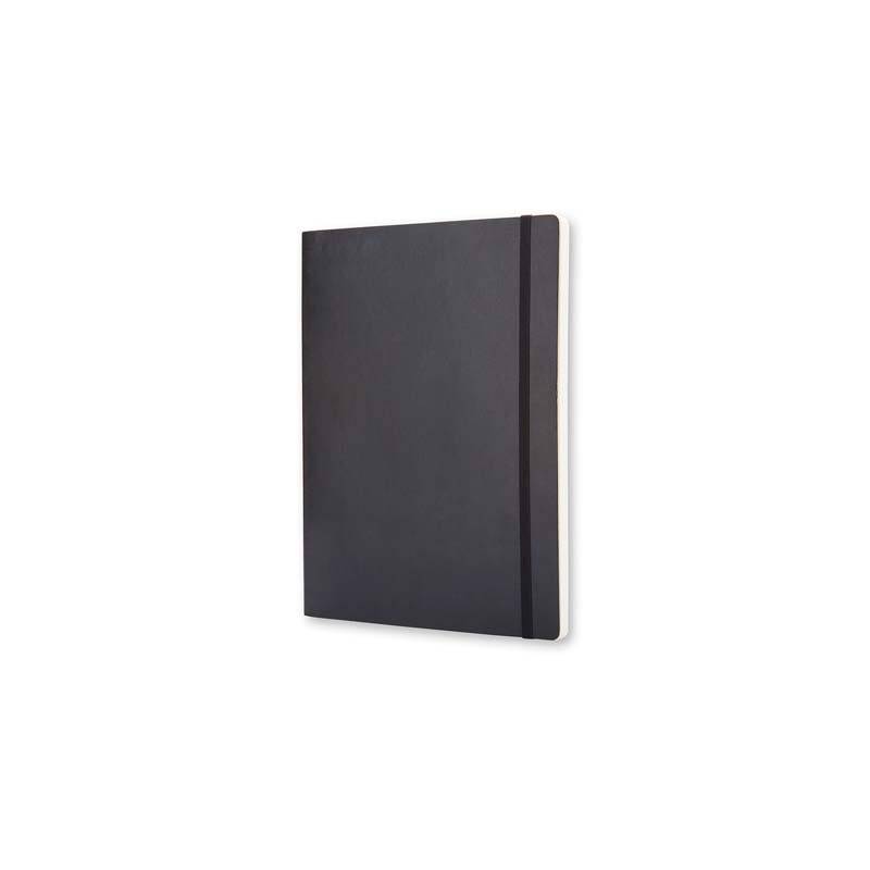 Moleskine notesbog Classic soft ulinieret XL 19x25cm sort