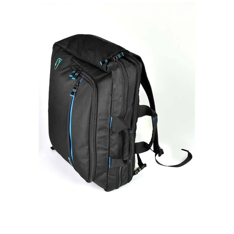 Blue Line Computertaske hybrid 15,6" lavet af genbrugsflasker