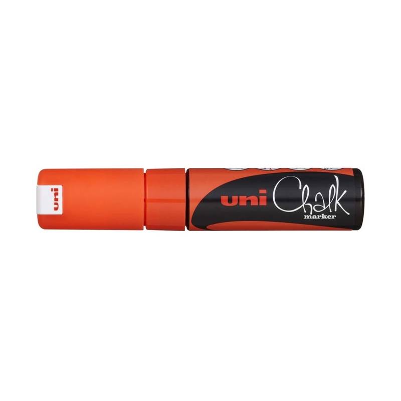 Uni-ball kridt marker PWE-5M til glas- og kridttavler 1,8-2,5mm rød