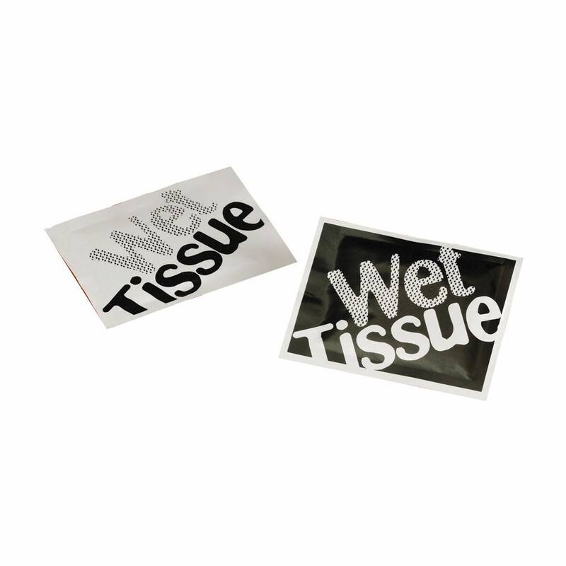 Vådservietter "Wet Tissue" enkeltpakket