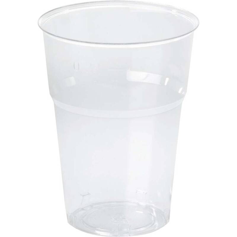Duni plastglas økonomi 25cl, 50 stk