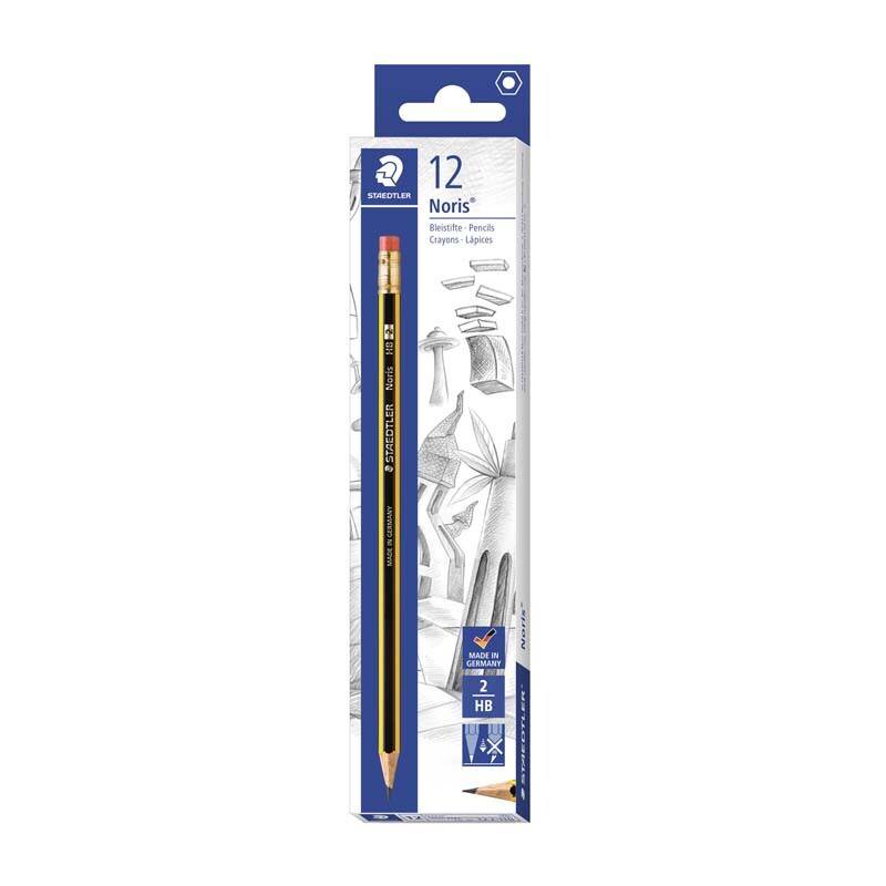 Staedtler Noris 122 blyant med viskelæder HB