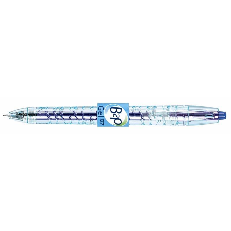 Pilot BeGreen Gelpen Bottle 2 Pen 0,7 blå
