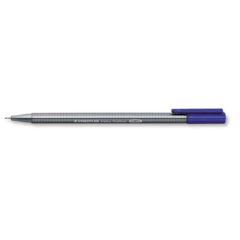 Staedtler fineliner triplus 0,3mm 334 R-3 genanvendt plast blå