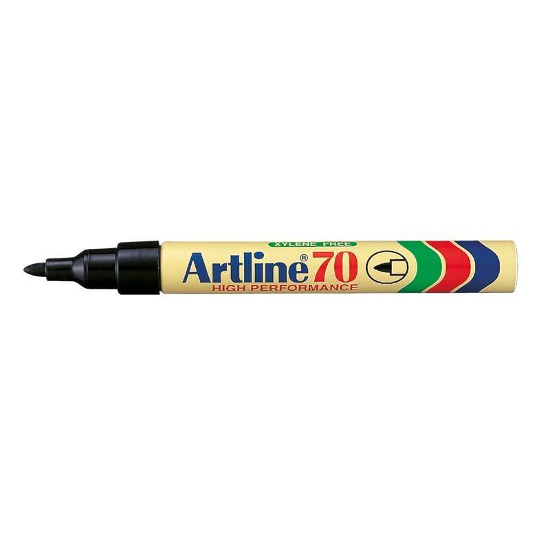Artline marker EK70 permanent 1,5mm sort