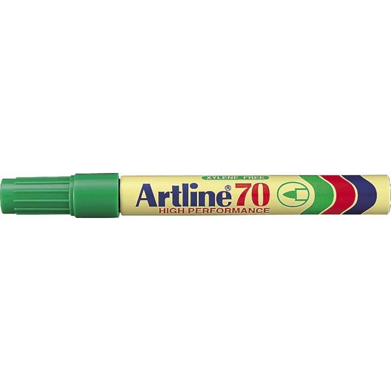 Artline marker EK70 permanent 1,5mm grøn