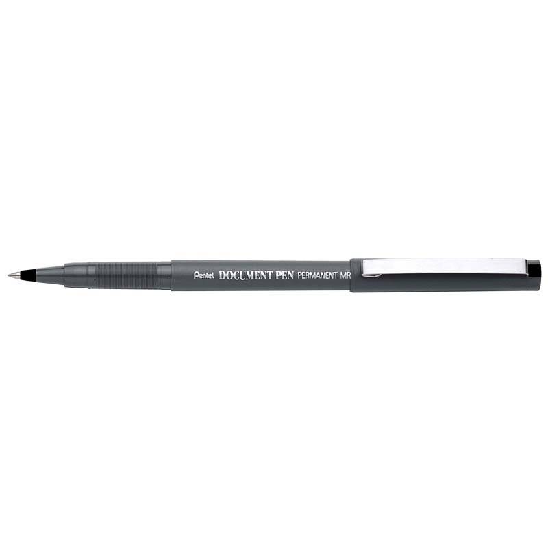 Pentel MR 205 dokument rollerballpen sort