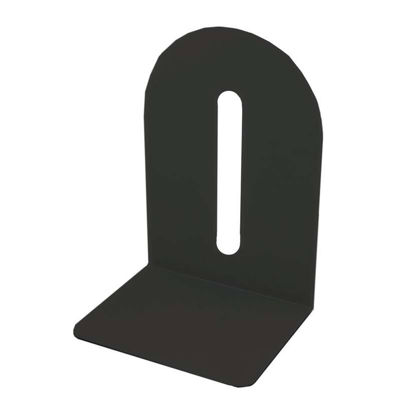Bogstøtter metal 15cm sort