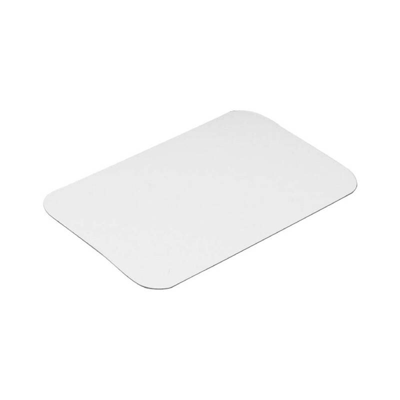 Låg til aluminiumsbakke karton
