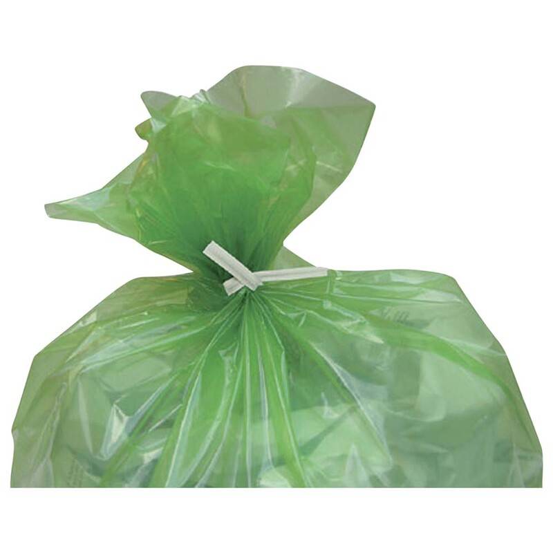 Twisties plastik hvid 60mm, 1000 stk