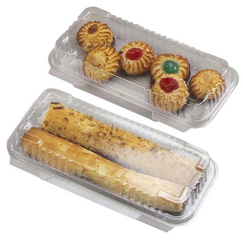 Plastbakke m/hængslet låg v422 konfektbox 220x111x44mm