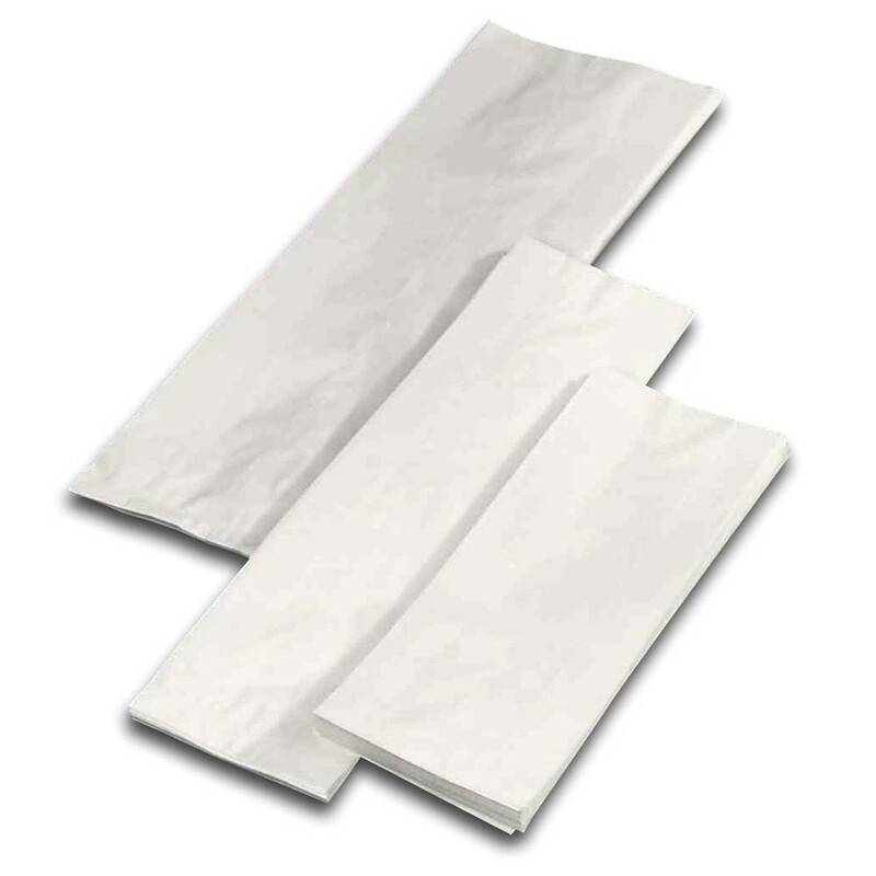 Cigarpose papir 50g kraft 80x155mm hvid. 1000stk