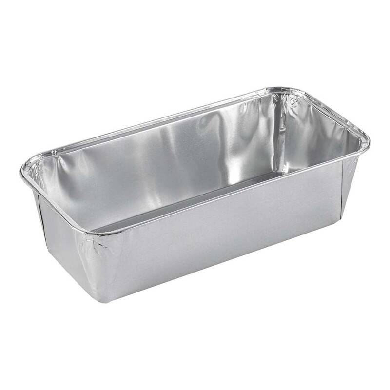 Aluminiumsform 1500ml 251 x 122 x 68mm sølv