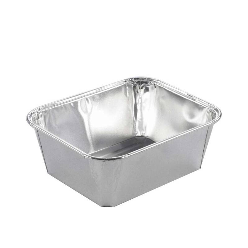 Aluminiumsform til leverpostej mm. 340ml 118x98x44mm 