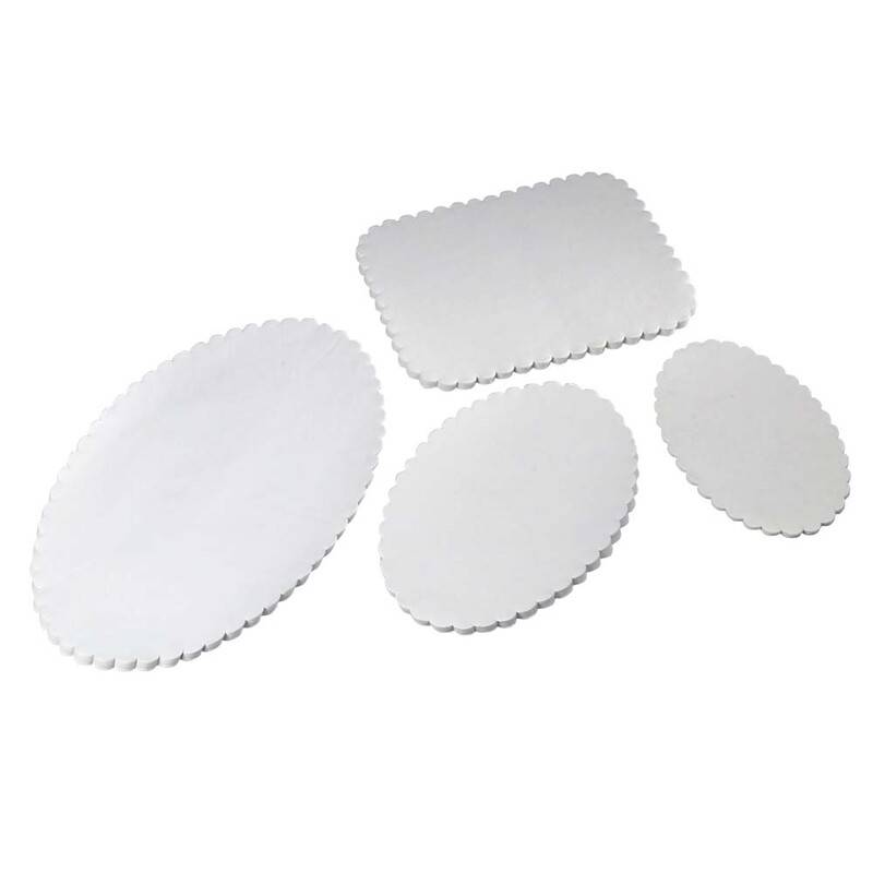 Fadpapir præget 24x36cm oval 500stk/pak