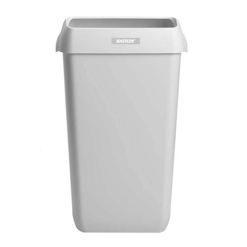 Katrin affaldskurv Waste Bin hvid plast 25 liter hvid